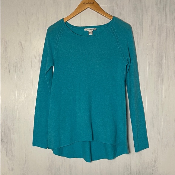 Subtle Luxury Blue Cashmere Sweater Size XS/S - Picture 1 of 4